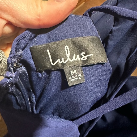 Navy Lulu’s Dress - Picture 3 of 4